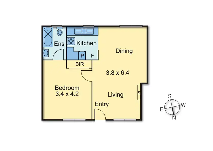 Floorplan of Homely apartment listing, 24/563 Glenferrie Road, Hawthorn VIC 3122