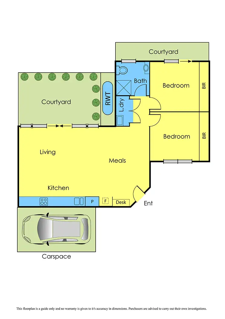 Floorplan of Homely townhouse listing, 5/34 Alexandra Street, St Kilda East VIC 3183