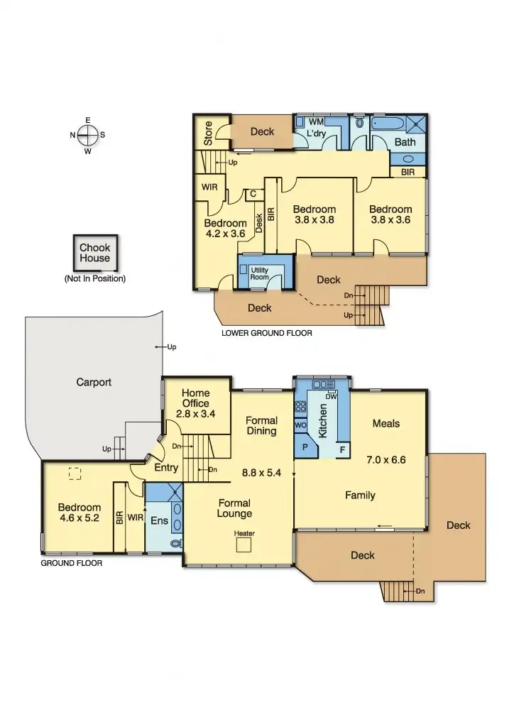 Floorplan of Homely house listing, 18 Fairbairn Avenue, Mount Martha VIC 3934