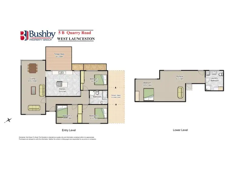 Floorplan of Homely house listing, 5b. Quarry Road, West Launceston TAS 7250