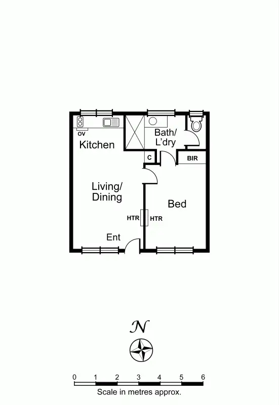 Floorplan of Homely apartment listing, 7/45 Oakleigh Road, Carnegie VIC 3163