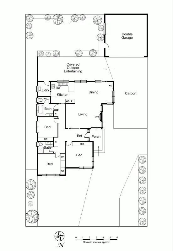 Floorplan of Homely house listing, 8 Uonga Road, Bentleigh VIC 3204