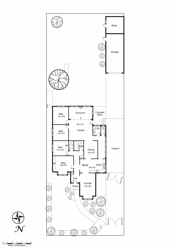 Floorplan of Homely house listing, 88 Wingate Street, Bentleigh East VIC 3165