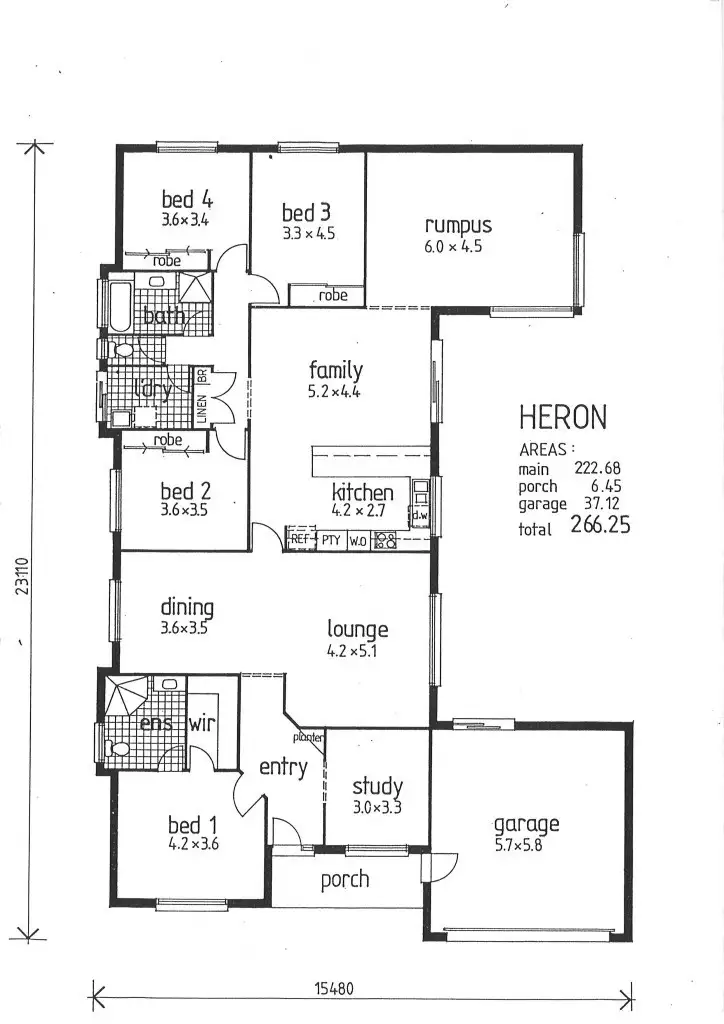 Floorplan of Homely house listing, 39 Pearse Drive, Brassall QLD 4305