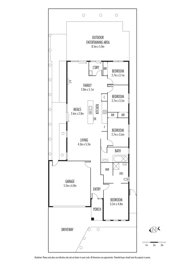 Floorplan of Homely house listing, 8 Vilnius Way, Truganina VIC 3029
