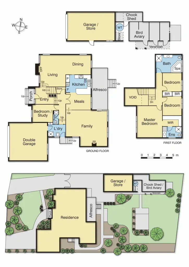 Floorplan of Homely house listing, 17 Booth Court, Eltham VIC 3095