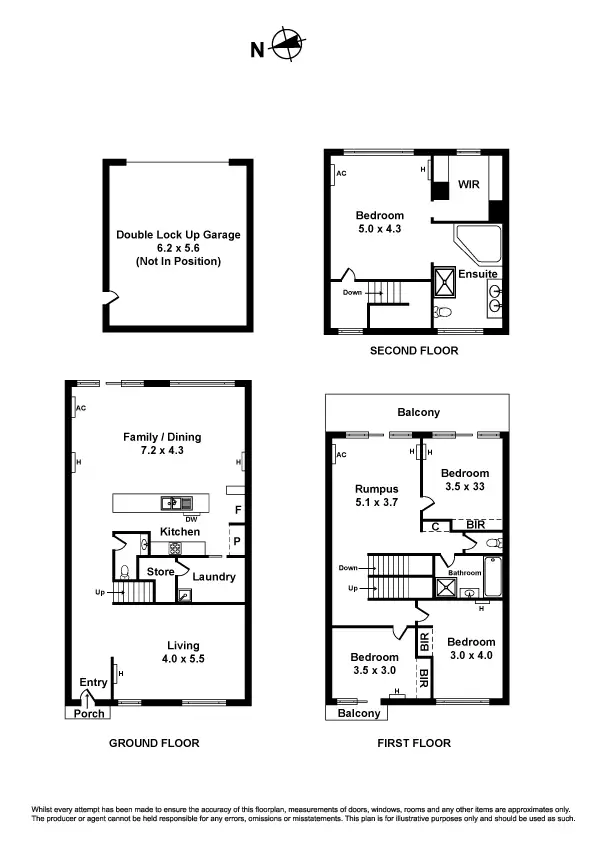 Floorplan of Homely house listing, 317 Gordon Street, Maribyrnong VIC 3032