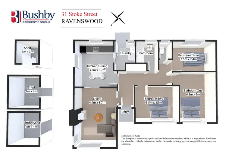 Floorplan of Homely house listing, 31 Stoke Street, Ravenswood TAS 7250
