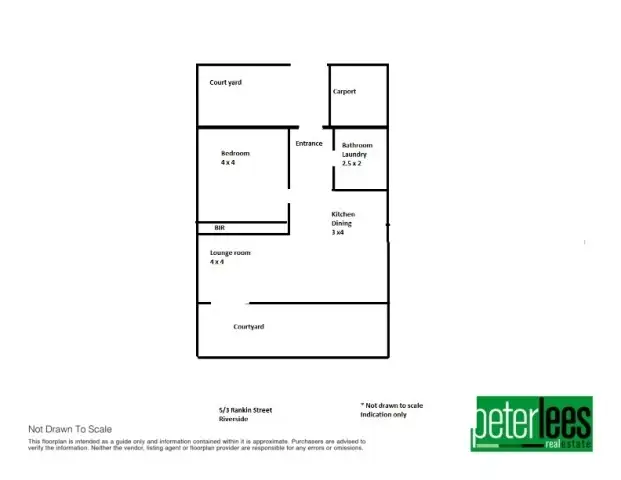 Floorplan of Homely unit listing, 5/3 Rankine Street, Riverside TAS 7250