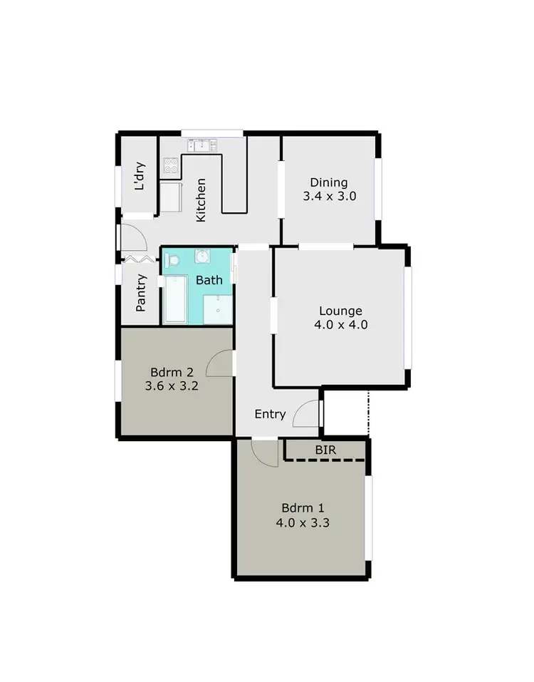 Floorplan of Homely house listing, 705 Pleasant Street South, Ballarat VIC 3350