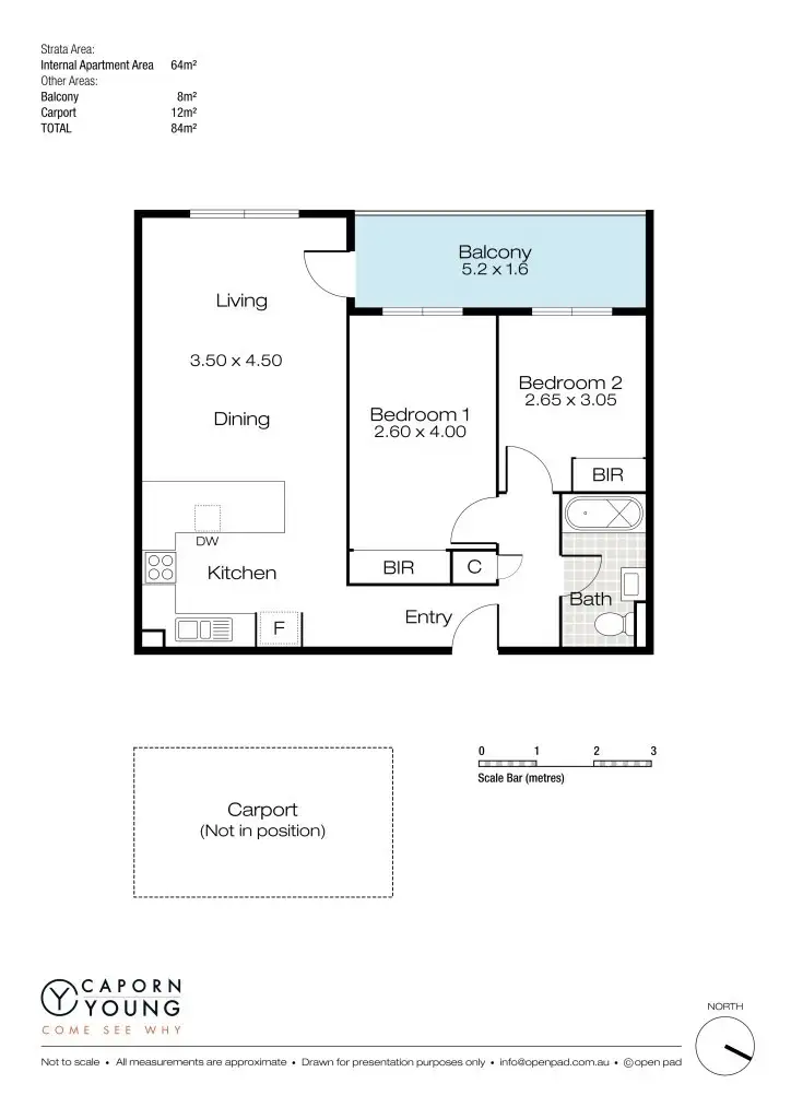 Floorplan of Homely unit listing, 12/31 Wellington Street, Mosman Park WA 6012