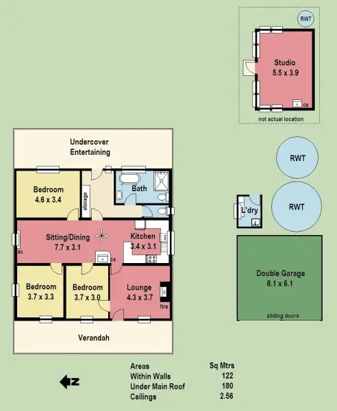 Floorplan of Homely house listing, 38 Townsend Street, Mount Torrens SA 5244