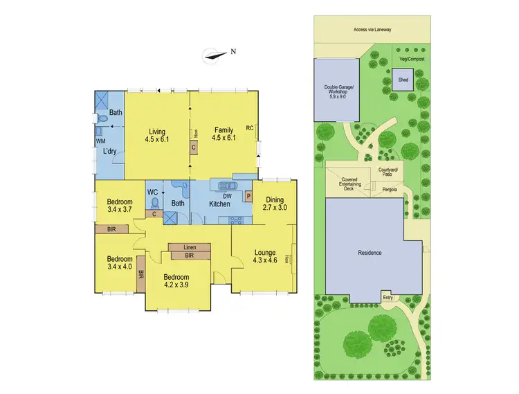 Floorplan of Homely house listing, 106 Francis Street, Belmont VIC 3216