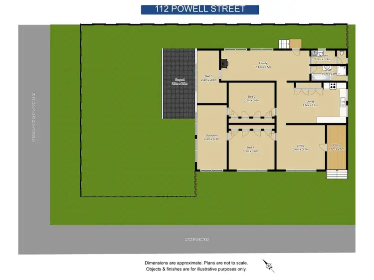 Floorplan of Homely house listing, 112 Powell Street, Grafton NSW 2460