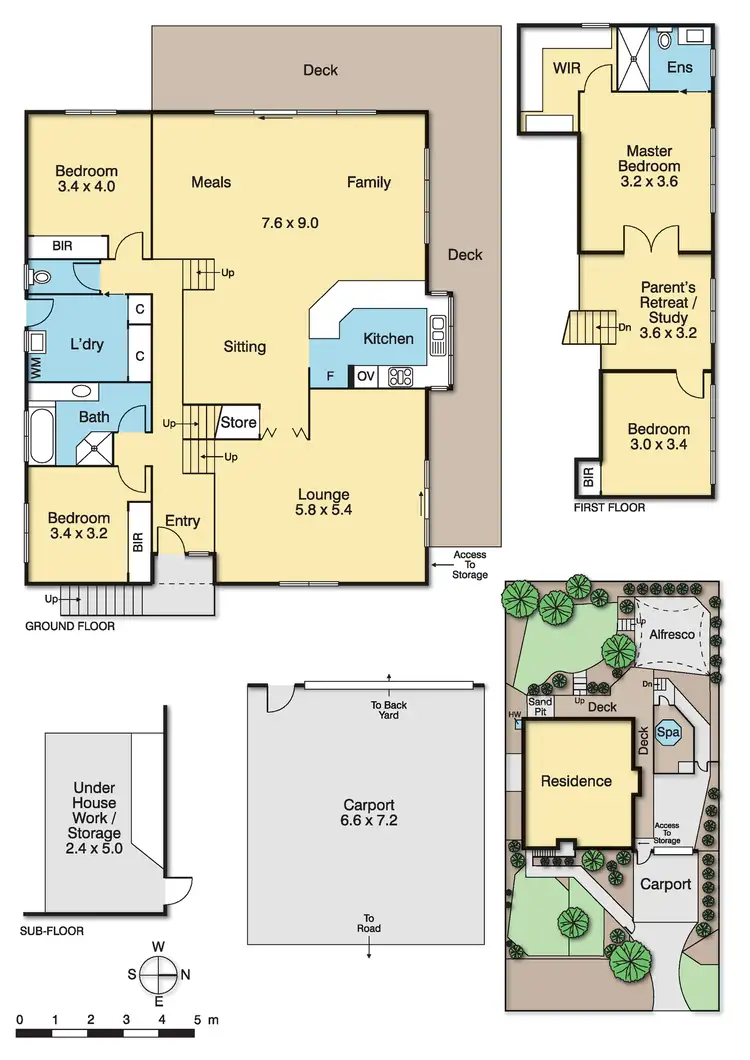 Floorplan of Homely house listing, 487 Reynolds Road, Eltham VIC 3095