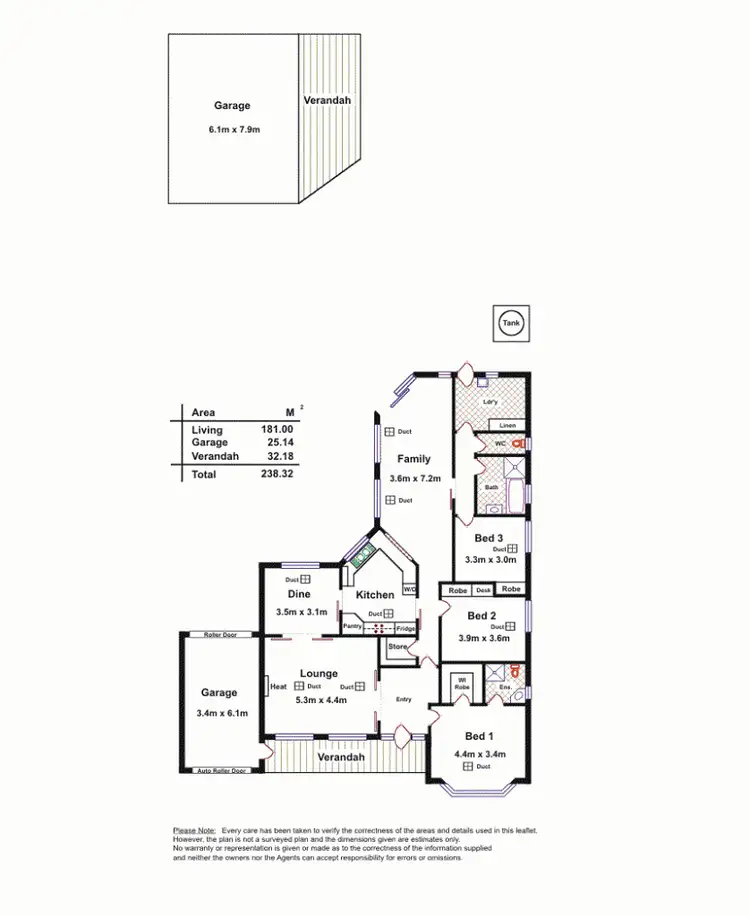 Floorplan of Homely house listing, 15 Grivell Road, Marden SA 5070