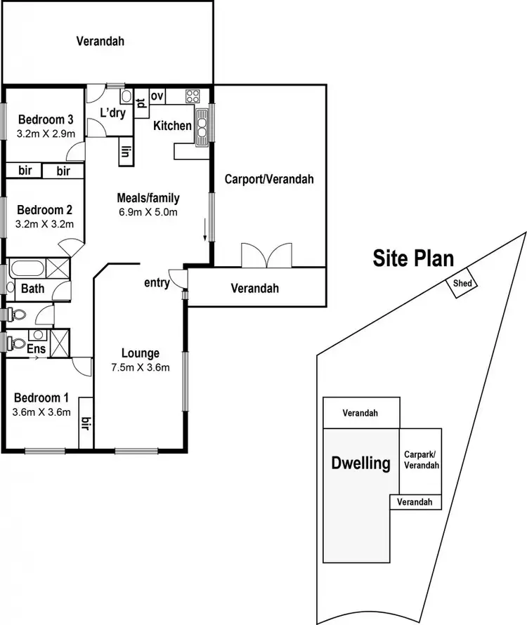 Floorplan of Homely house listing, 7 Cavalier Court, Epping VIC 3076