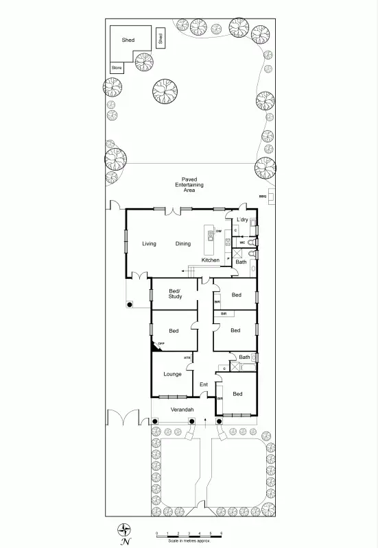Floorplan of Homely house listing, 99 Leila Road, Ormond VIC 3204