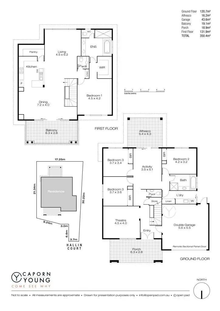 Floorplan of Homely house listing, 15 Hallin Court, Ardross WA 6153