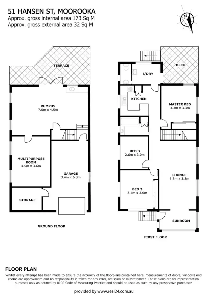 Floorplan of Homely house listing, 51 Hansen Street, Moorooka QLD 4105