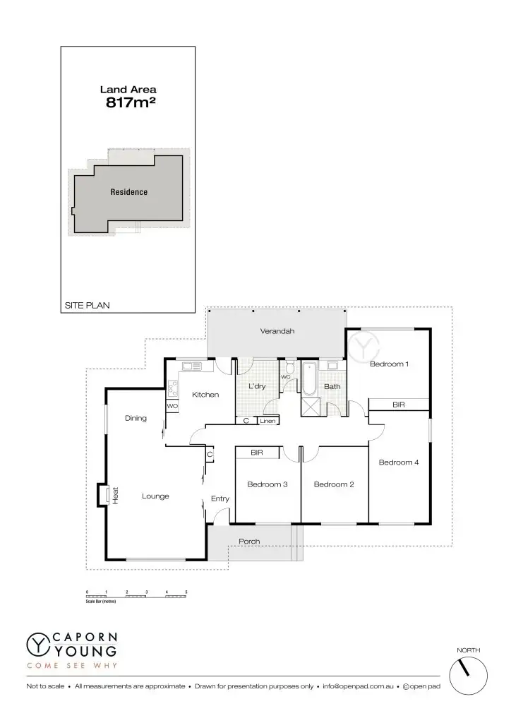Floorplan of Homely house listing, 86 Oceanic Drive, Floreat WA 6014