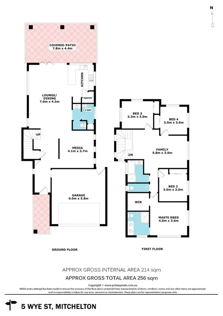 Floorplan of Homely house listing, 7 Wye Street, Mitchelton QLD 4053