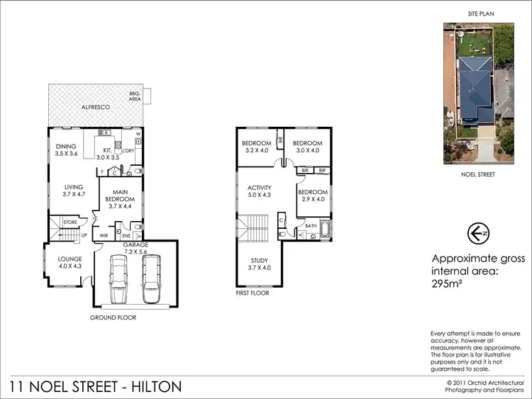 Floorplan of Homely house listing, 11 Noel Street, Hilton WA 6163