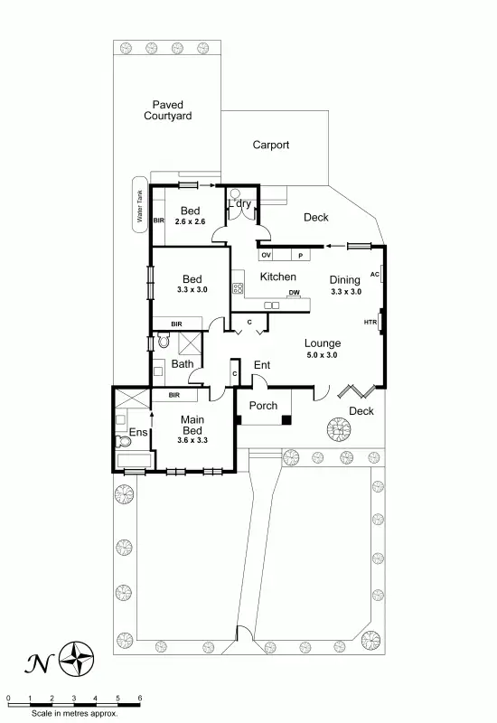 Floorplan of Homely house listing, 1/10 Brady Road, Bentleigh East VIC 3165