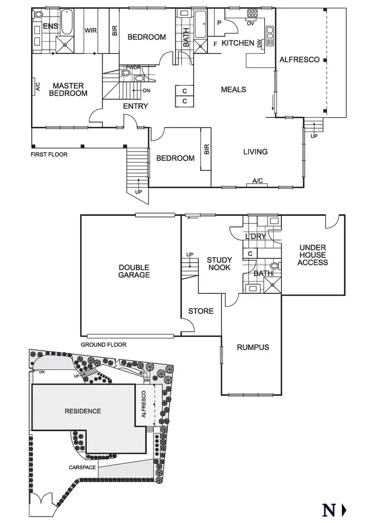 Floorplan of Homely house listing, House 2/455 Reynolds Road, Eltham VIC 3095