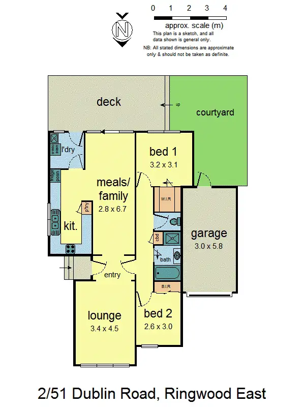 Floorplan of Homely house listing, 2/51 Dublin Road, Ringwood East VIC 3135