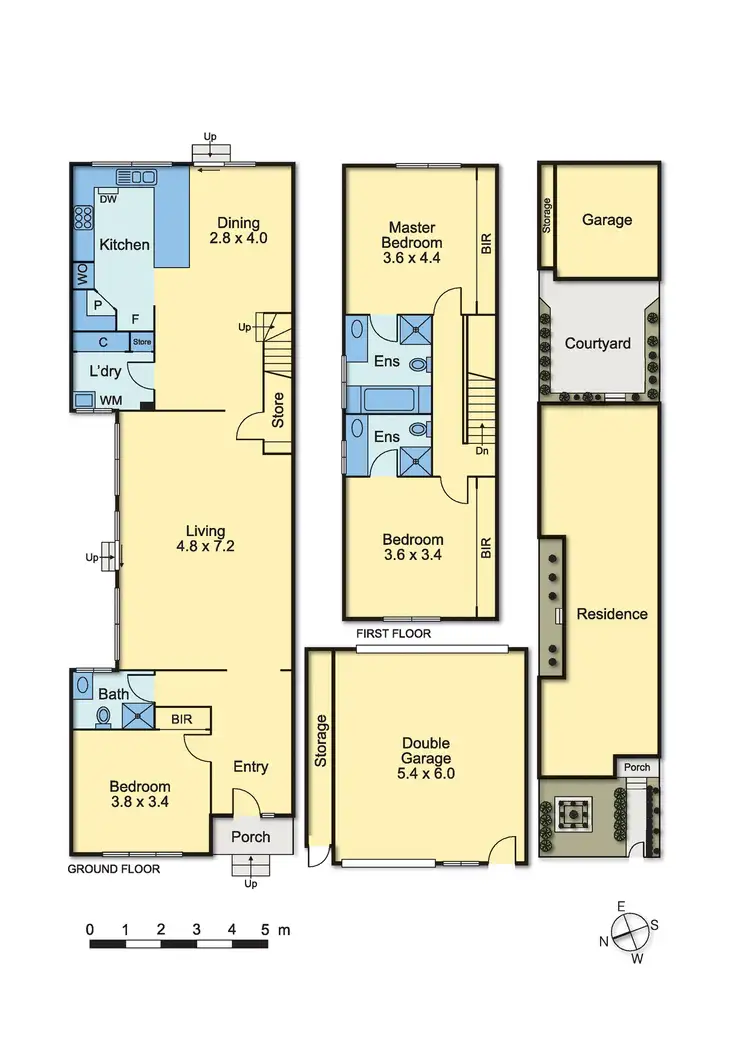 Floorplan of Homely house listing, 1/194 Ascot Vale Road, Ascot Vale VIC 3032