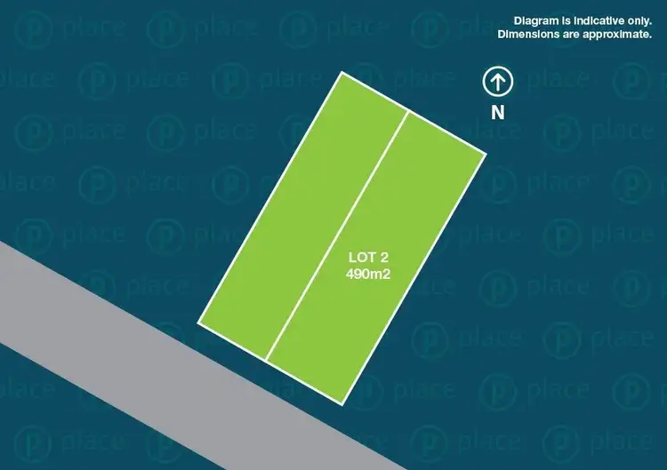Floorplan of Homely land listing, 43 Parkview St, Mitchelton QLD 4053