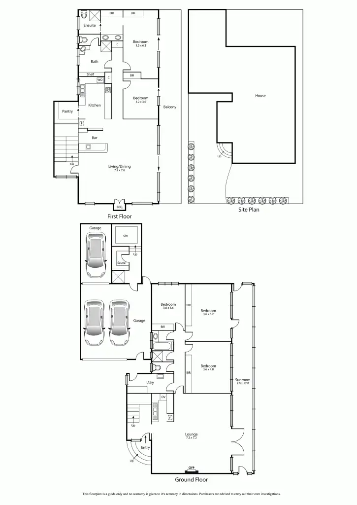 Floorplan of Homely house listing, 10 Ideal Avenue, Aspendale VIC 3195