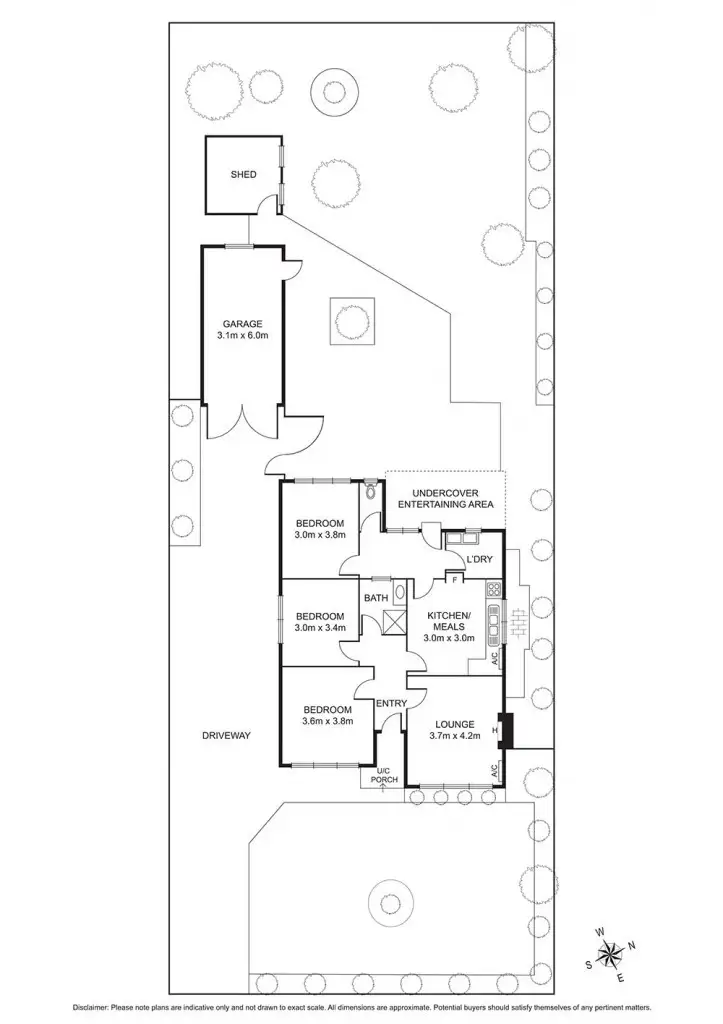 Floorplan of Homely house listing, 3 Frederick Street, Fawkner VIC 3060