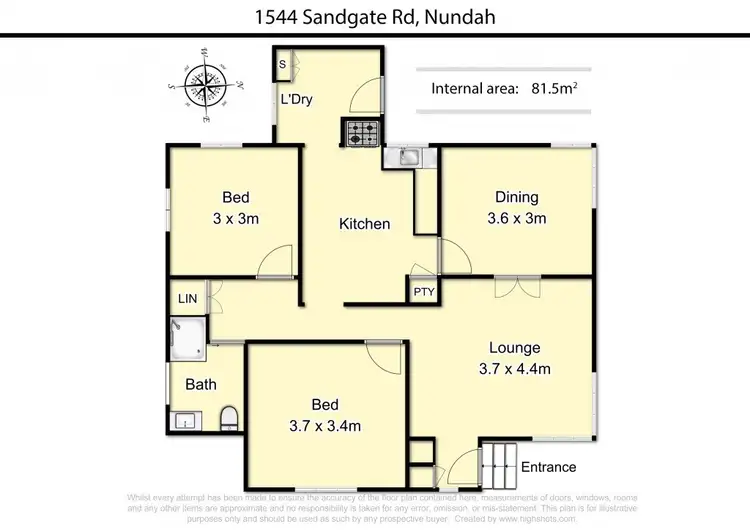 Floorplan of Homely house listing, 1544 Sandgate Road, Nundah QLD 4012
