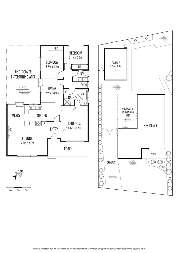 Floorplan of Homely house listing, 48 Evergreen Avenue, Albanvale VIC 3021