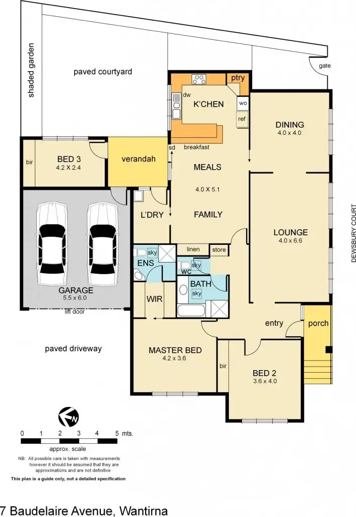 Floorplan of Homely house listing, 7 Baudelaire Avenue, Wantirna VIC 3152