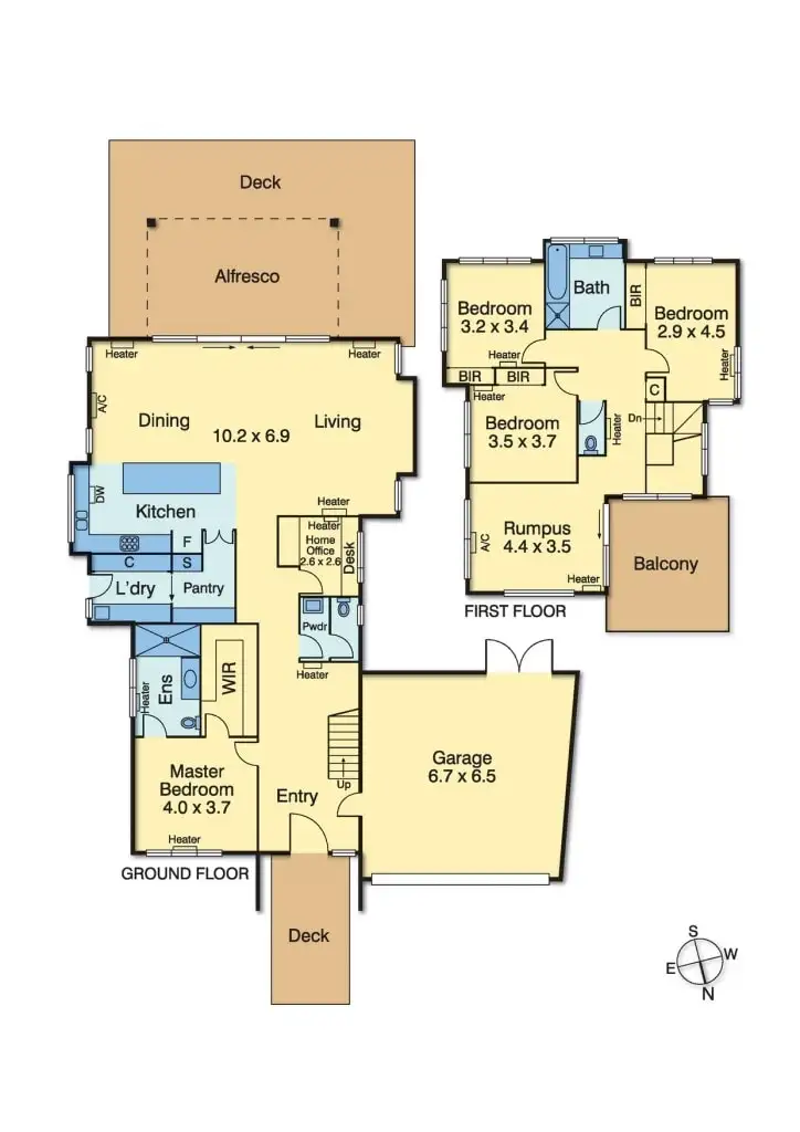 Floorplan of Homely house listing, 32 St James Crescent, Mount Eliza VIC 3930