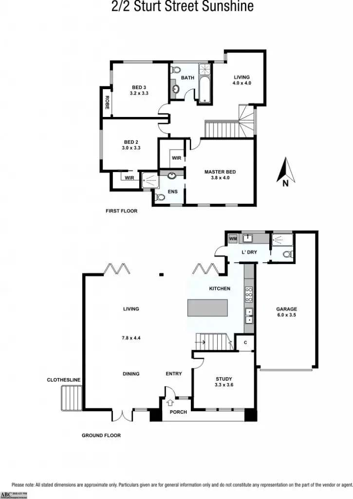 Floorplan of Homely house listing, 2A Sturt Street, Sunshine VIC 3020