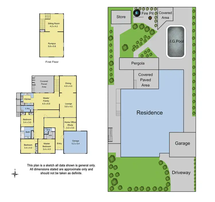 Floorplan of Homely house listing, 20 Leslie Grove, Ringwood North VIC 3134