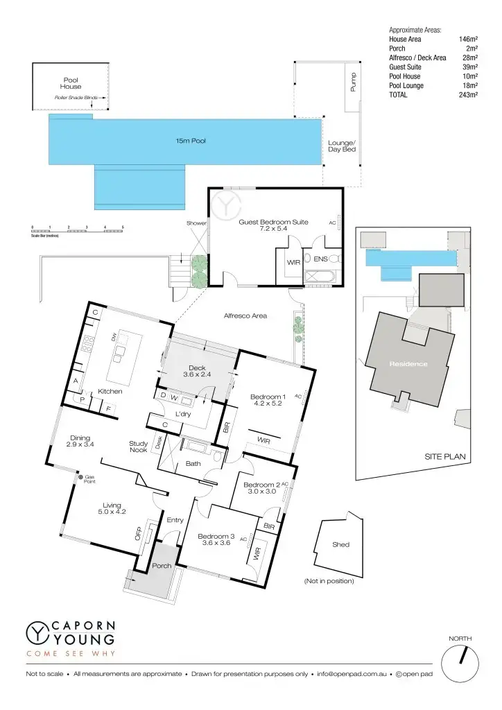 Floorplan of Homely house listing, 8 Gunee Road, City Beach WA 6015