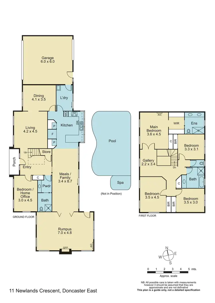 Floorplan of Homely house listing, 11 Newlands Crescent, Doncaster East VIC 3109
