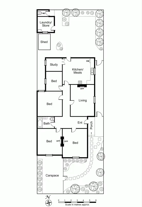 Floorplan of Homely house listing, 33 Winter Street, Malvern VIC 3144