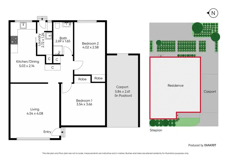 Floorplan of Homely unit listing, 4/44-46 Highett Road, Hampton VIC 3188