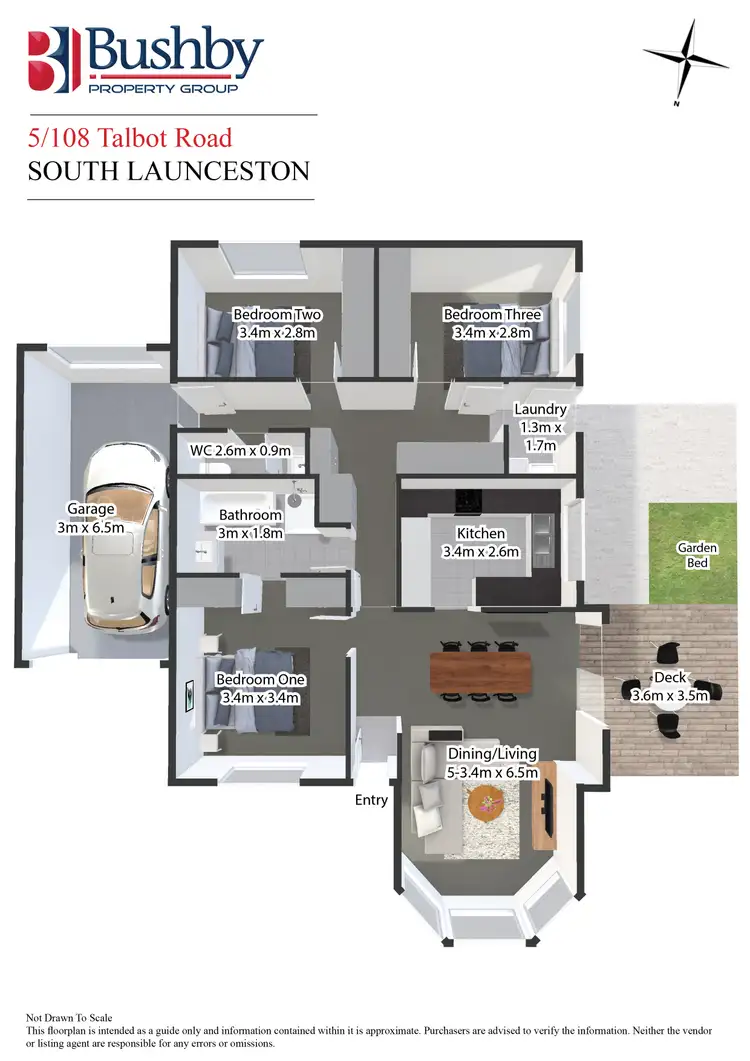 Floorplan of Homely villa listing, 5/108 Talbot Road, South Launceston TAS 7249