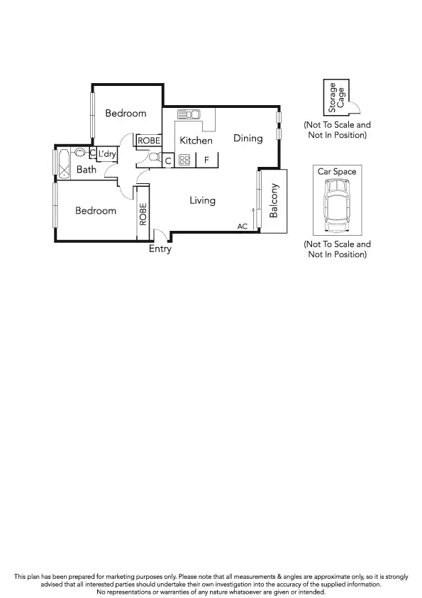 Floorplan of Homely apartment listing, 14/310 Beach Road, Black Rock VIC 3193