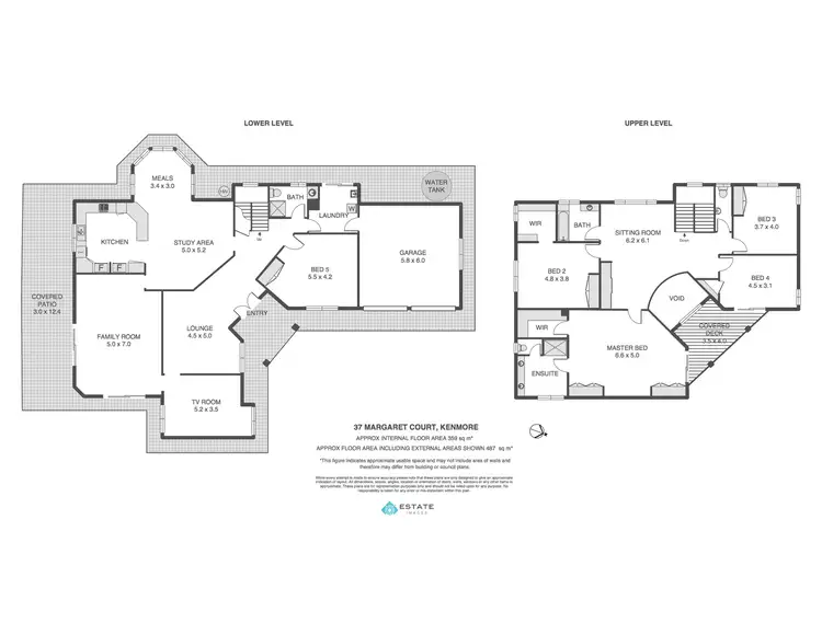 Floorplan of Homely house listing, 37 Margaret Court, Kenmore QLD 4069