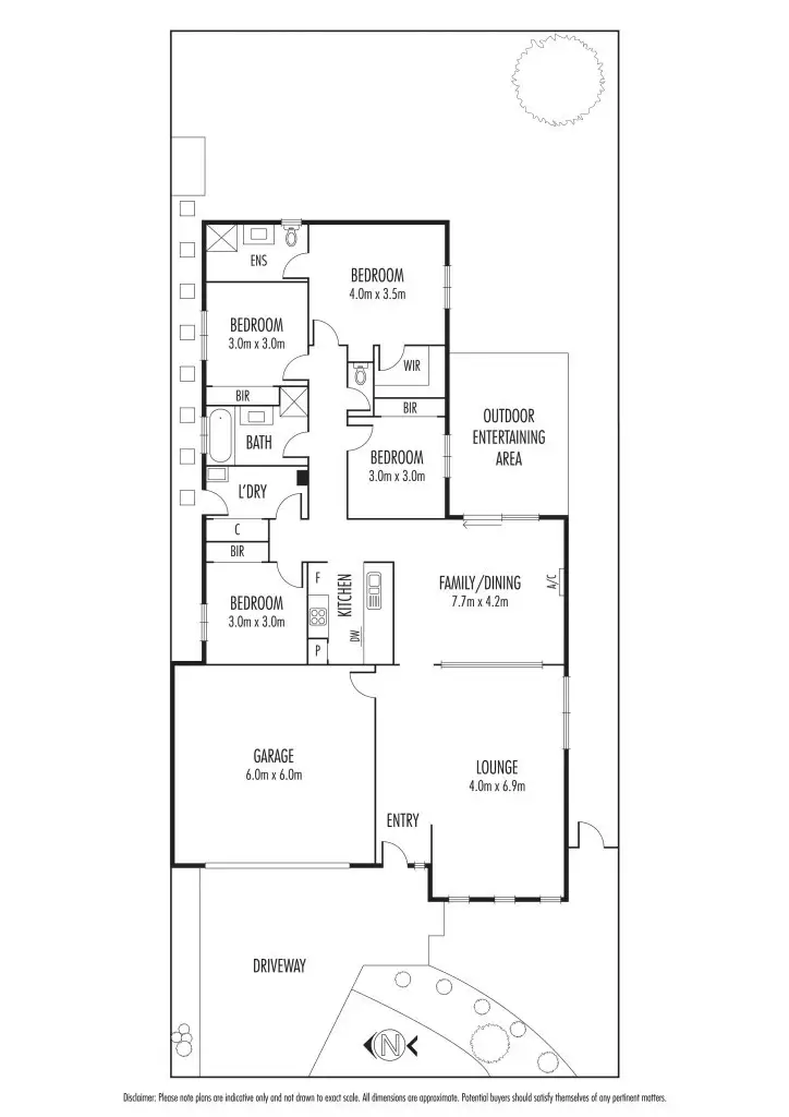 Floorplan of Homely house listing, 47 Winona Circuit, Tarneit VIC 3029