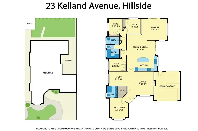 Floorplan of Homely house listing, 23 Kelland Avenue, Hillside VIC 3037