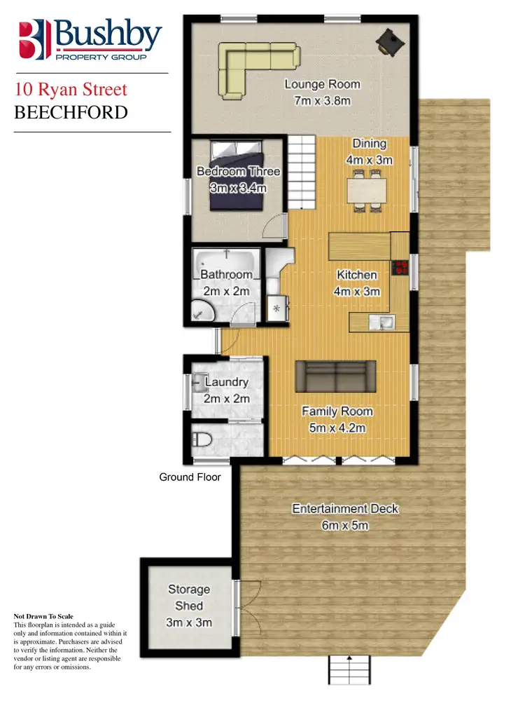 Floorplan of Homely house listing, 10 Ryan Street, Beechford TAS 7252